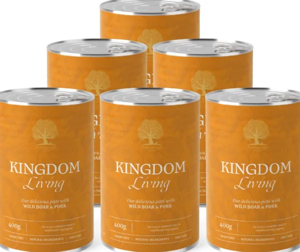 ESSENTIAL FOODS Koiran Märkäruoka^Kingdom Living Pâté 6 x 400 g