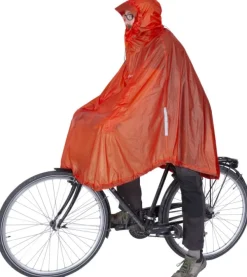 Exped Sadevaatteet^Bike + Hike Poncho UL sadeviitta, Dark Lava