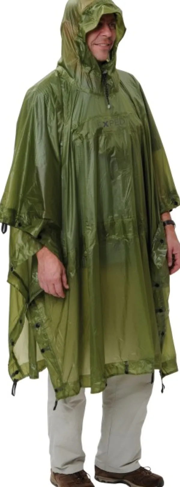 Exped Bivy Poncho UL poncho/bivypussi/suojapeite, vihreä| Sadevaatteet