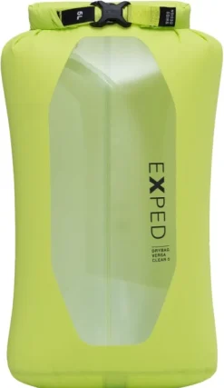 Exped Kuiva- Ja Pakkauspussit^Drybag Versa Clear 5 kuivapussi, Lime