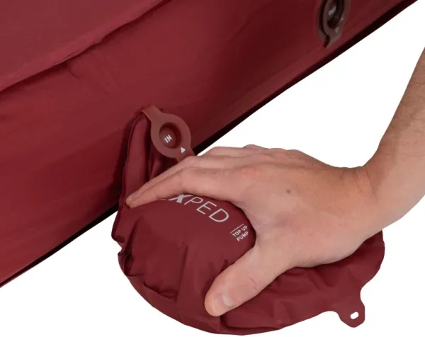 Exped Makuualustat/Makuualustojen Tarvikkeet^Mega Pump pumppu makuualustoille, Granite / Burgundy