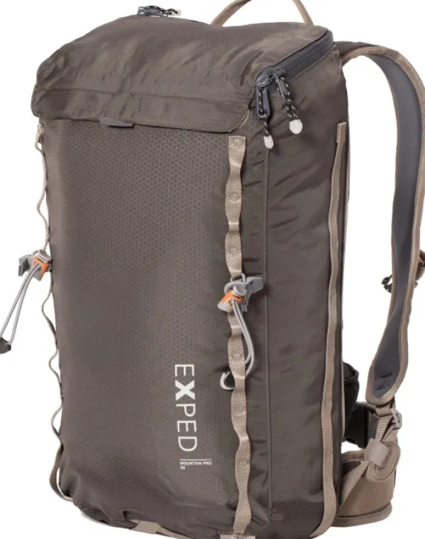 Exped Mountain Pro 20 Bark reppu, Brown| Reput Ja Rinkat