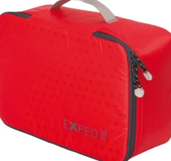 Exped Padded Zip Pouch säilytyslaukku, L, punainen| Suojapussit Ja Kotelot