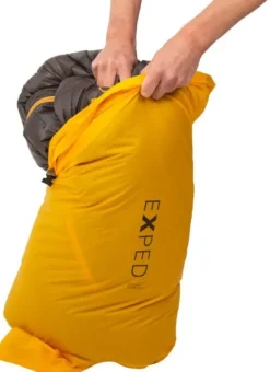 Exped Kuiva- Ja Pakkauspussit^Schnozzel Pumpbag UL M pumppupussi, keltainen