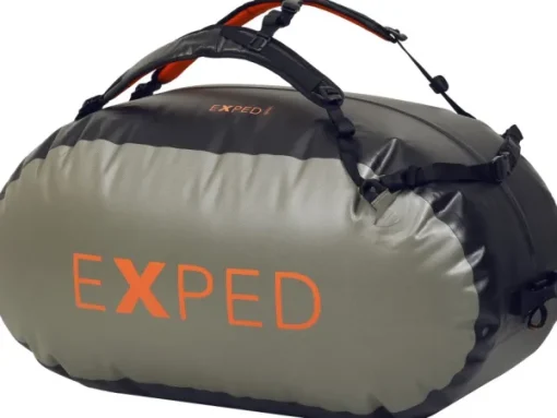 Exped Tempest 140 varustekassi, musta/harmaavihreä| Varustekassit