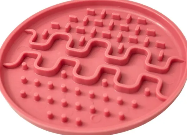 Fiboo Lollipop Mini ruokamatto, 13 cm, roosa| Aktivointilelut