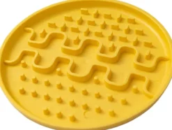 Fiboo Lollipop Mini ruokamatto, 13 cm, keltainen| Aktivointilelut