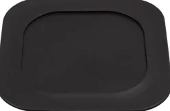 Fiboo Koirankupit^ruokakulhomatto, 13 x 13 cm, musta