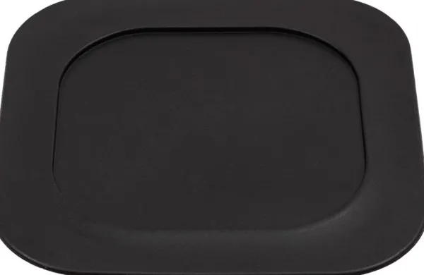 Fiboo Koirankupit^ruokakulhomatto, 13 x 13 cm, musta