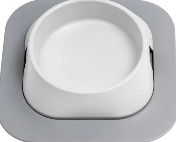 Fiboo Koirankupit^ruokakulhomatto, 20 x 20 cm, harmaa