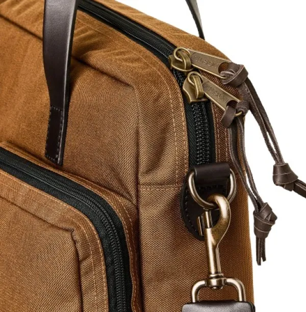 Filson Dryden Briefcase Whiskey| Olkalaukut