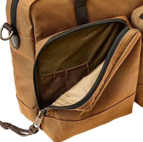 Filson Dryden Briefcase Whiskey| Olkalaukut