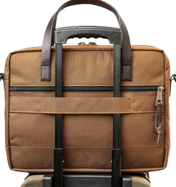 Filson Dryden Briefcase Whiskey| Olkalaukut