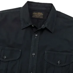 Filson Lightweight Alaskan Guide Shirt flanellipaita, sinimusta| Flanelli- Ja Kauluspaidat