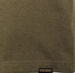 Filson M's S/S Frontier Solid T-Shirt Dark Olive| T-paidat Ja Pikeepaidat