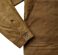 Filson Ulkoilutakit^Short Lined Cruiser vahatakki, Dark Tan