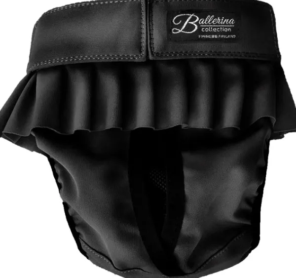 FinNero Narttujen Ja Urosten Suojat^BALLERINA narttujen juoksuhousut, XS, musta