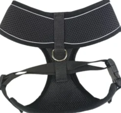 FinNero LIGHT Reflective Harness Black S| Valjaat