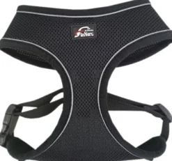 FinNero Valjaat^LIGHT Reflective Harness Black L