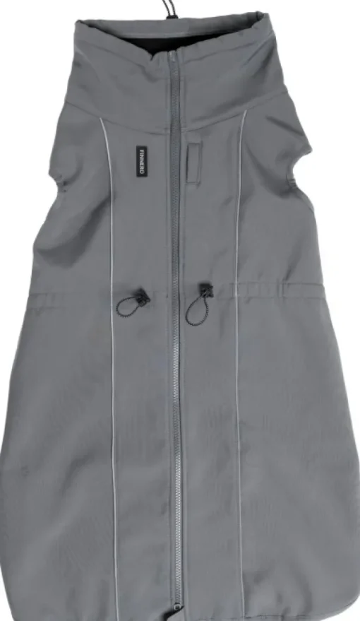FinNero Softshelltäcke Sport Grey 55 cm| Sadetakit