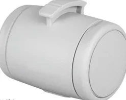 Flexi Multibox ø 5 × 7 cm, vaaleansininen/harmaa| Koirankakkapussit