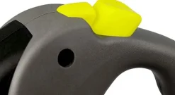 Flexi Taluttimet^Neon Giant L, musta/neon, 8 m