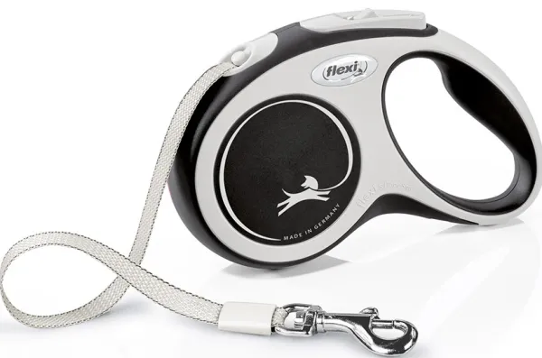 Flexi Taluttimet^New Comfort leveähihnainen kelatalutin S, 5 m, useita värejä