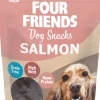 Four Friends Makupalat^Dog Snacks Salmon koiran lohiherkku, 200 g