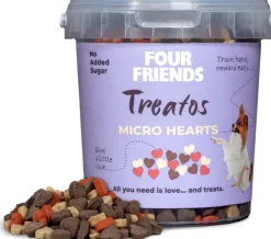 Four Friends Treatos Micro Hearts makupalat, 500 g| Makupalat