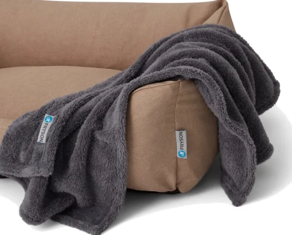 Fryson Fårö koiranpeitto, L, harmaa| Tyynyt Ja Peitot