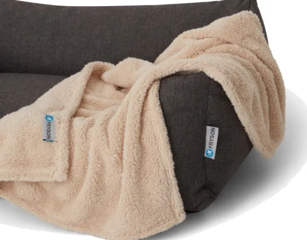 Fryson Fårö koiranpeitto, M, beige| Tyynyt Ja Peitot