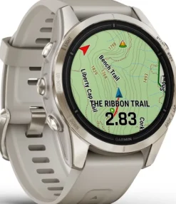 Garmin Äly- Ja Urheilukellot^EPIX PRO (G2) 42mm Sapphire Soft Gold with Light Sand Band