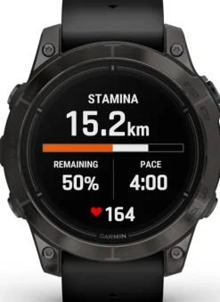 Garmin EPIX PRO (G2) 47mm Sapphire Carbon Grey DLC Titanium with Black Band| Äly- Ja Urheilukellot