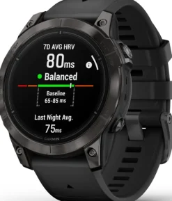 Garmin EPIX PRO (G2) 47mm Sapphire Carbon Grey DLC Titanium with Black Band| Äly- Ja Urheilukellot