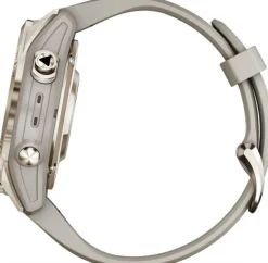 Garmin Fenix 7S Pro Sapphire Solar Soft Gold with Light Sand Band| Äly- Ja Urheilukellot