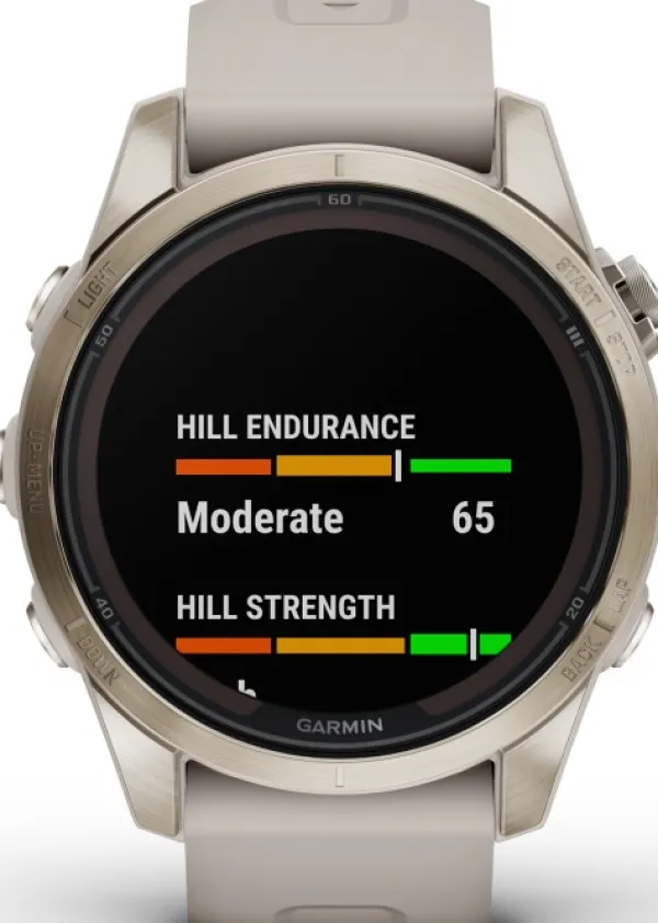 Garmin Fenix 7S Pro Sapphire Solar Soft Gold with Light Sand Band| Äly- Ja Urheilukellot