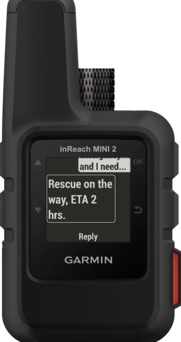 Garmin inReach Mini 2 satelliittiviestintälaite, musta| Hätälähettimet