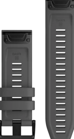 Garmin QuickFit 26 mm rannehihna, silikoni, harmaa| Tarvikkeet