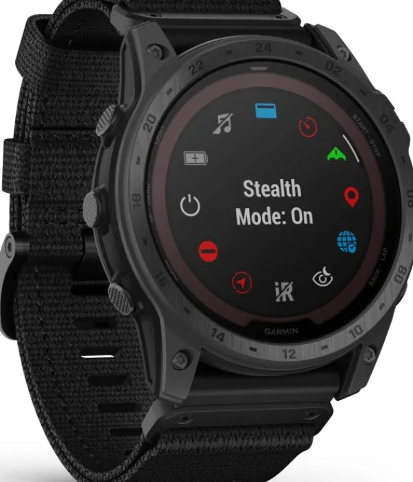 Garmin Tactix 7 Pro Ballistics Solar -älykello, tummanharmaa (musta nailonhihna)| Äly- Ja Urheilukellot