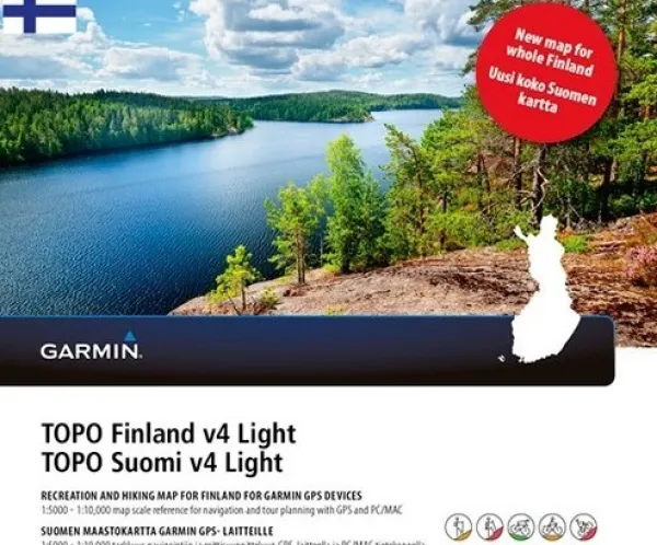 Garmin Tarvikkeet^TOPO Suomi v4 Light