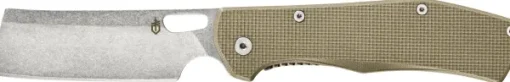 Gerber Flatiron Folding Cleaver G10 Green| Puukot