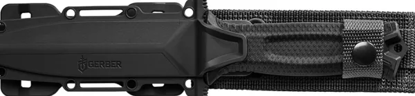 Gerber Metsästyspuukot^Strongarm Fixed Black Fine Edge GB