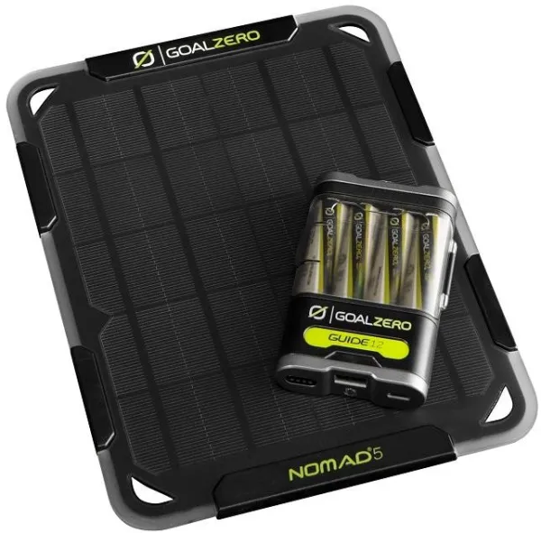 Goal Zero Juomapullot^Guide 12 Solar Kit -aurinkopaneelipaketti