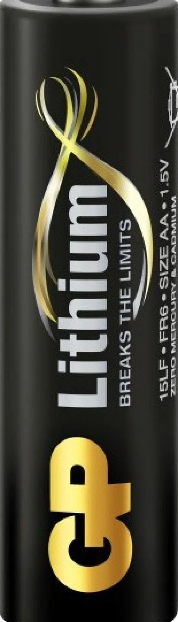 GP Batteries Valaisinten Tarvikkeet^GP AA-litiumparistot 1.5V 15LF-2U4 4-pack