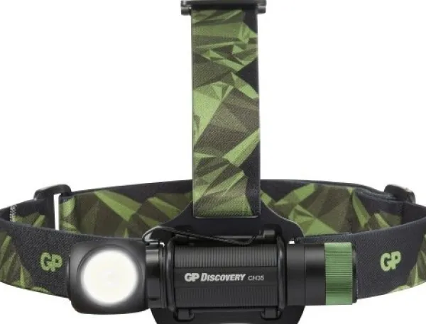 GP Lighting GP Discovery CHR35 otsavalaisin, 600 lm| Otsalamput