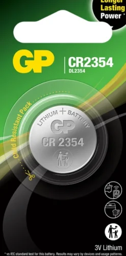 GP Batteries Paristot, Laturit Ja Vara-akut^GP litium nappiparisto CR2354, 1 kpl