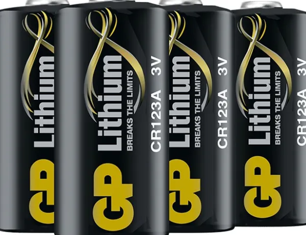 GP Batteries GP litiumparisto CR123A, 4 kpl| Paristot, Laturit Ja Vara-akut
