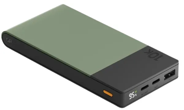 GP Batteries Paristot, Laturit Ja Vara-akut^GP Powerbank M2+ varavirtalähde, vihreä, 10 000 mAh