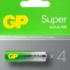 GP Batteries GP Super Alkaline AA-batteri, 15A/LR6, 4-pack| Paristot, Laturit Ja Vara-akut