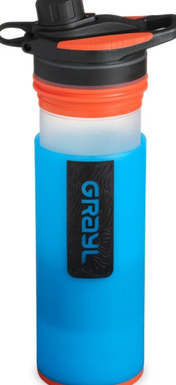 Grayl GeoPress Purifier Bottle vedensuodatin, Bali Blue| Vedenpuhdistus
